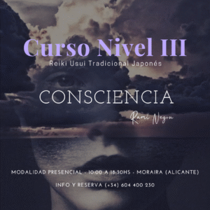 CURSO REIKI USUI - NIVEL III grupal presencial en Moraira (Alicante)